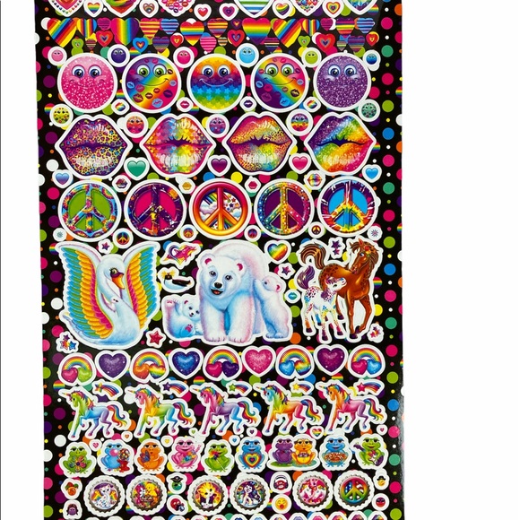 COPY - LISA FRANK book of stickers - Picture 3 of 7